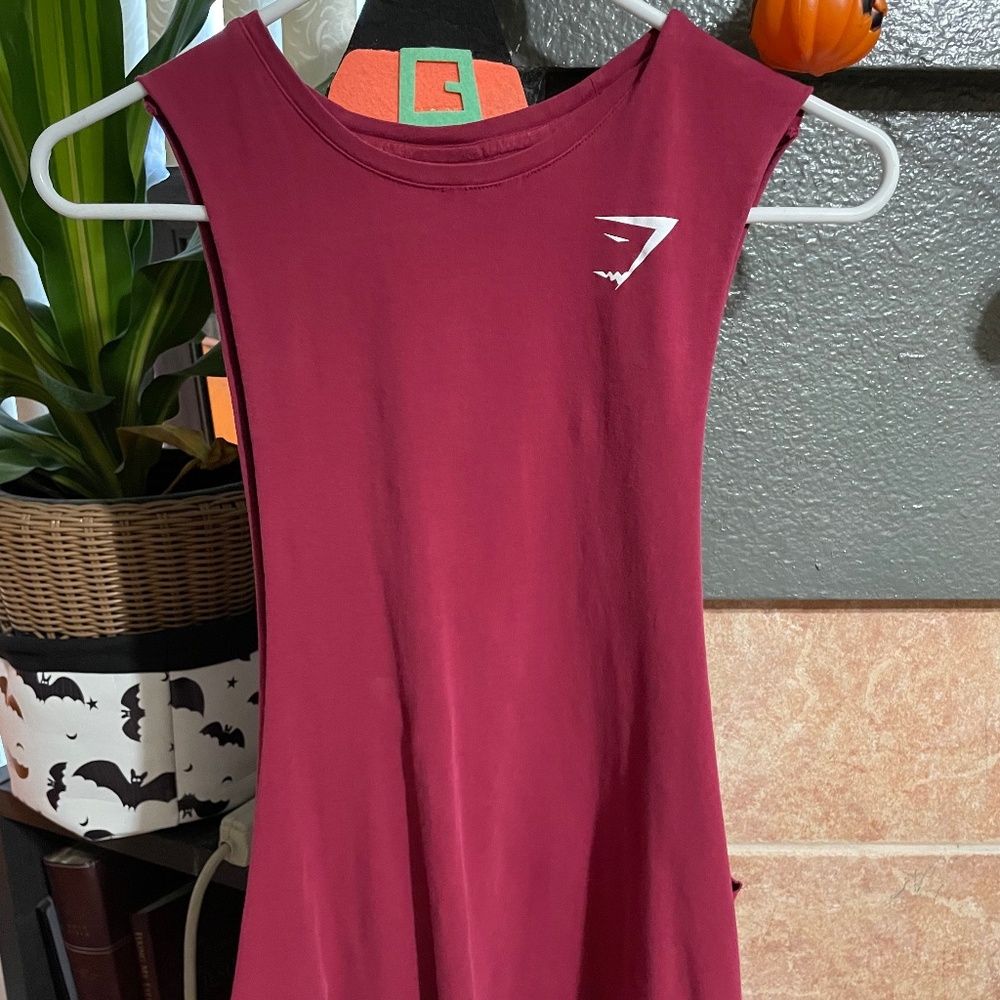 Gymshark drop arm tank men medium